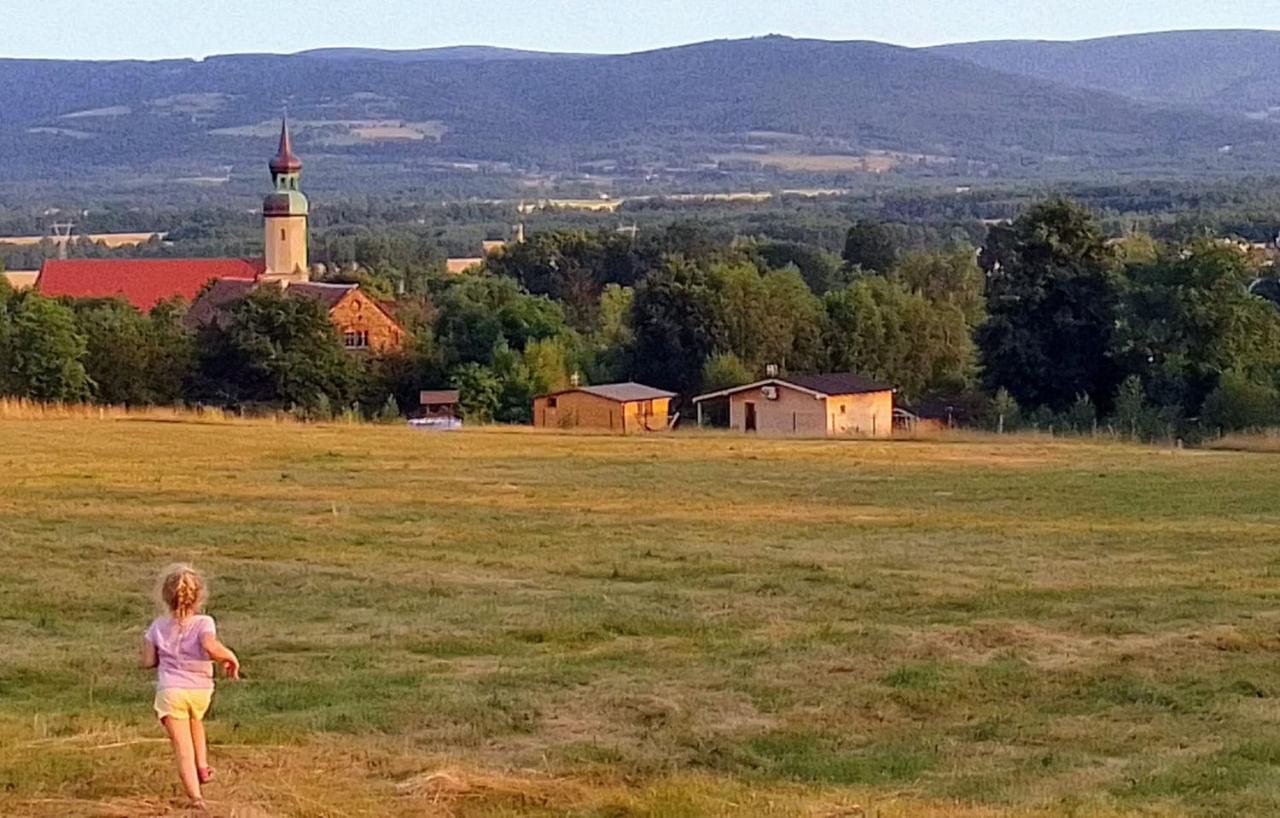 Domek W Gorach Izerskich 4 I 6 Osobowy, Agroturystyka, Zywe Zwierzeta, W Pelni Wyposazone, Plac Zabaw Dla Dzieci, Ognisko Z Kijkami I Rusztem, Ogrzewanie I Klimatyzacja, Latem Basen Mirsk Zewnętrze zdjęcie